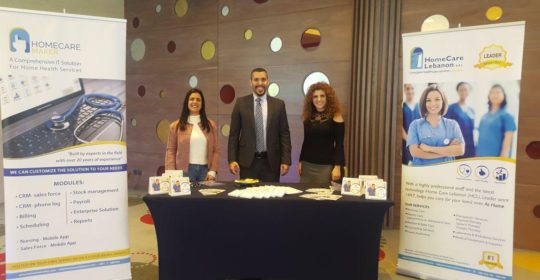 HomeCare Marketing delegates team at the 19th  Annual Congress of the Lebanese Society of Infectious Diseases and Clinical Microbiology.